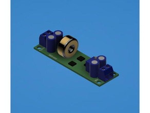 hw-636 step buck power module electronic stepdown 3d print model - Mito3D