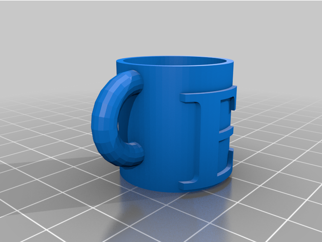 Fincan 3D print model - Mito3D