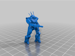 vespine fightmech collection - commissarharris american mecha fighttech 3d print model - Mito3D