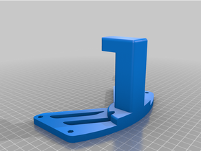 anet a8 filament role holder spool 3d print model - Mito3D