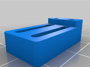 zaffiro pro limite interruttore cursore piatto asse 3d print model - Mito3D