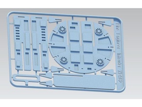 valériane Laureline vaisseau spatial trousse carte bande dessinée facile impression 3d print model - Mito3D