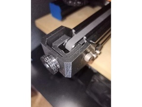 ender 3 pro tensioner 9mm belt mount 3d print model - Mito3D