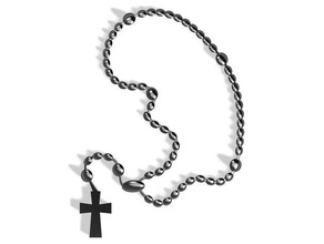 rosario nacido imanes aborto soportado cruzar fe Jesús Cristo Pro vida 3d print model - Mito3D