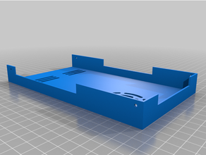 Puissance fourniture couverture gaine bleu arbres 3d print model - Mito3D