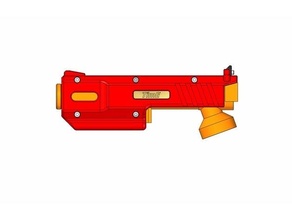 mega bigshock frame blaster nerf skin 3d print model - Mito3D