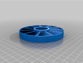 köpekbalığı dalgası hayran soğutma 3d print model - Mito3D