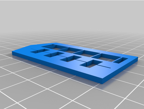 brecha ensayador 3d impresión calibración filamento pruebas 3d print model - Mito3D