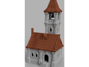 ulvheim tower house - bell 28mm dnd 3d print model - Mito3D