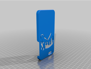 Iphone 6 6s básico caso bainha cavalo cortar 3d print model - Mito3D