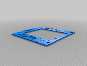 anet a8 drop steel frame replacement 3d print model - Mito3D