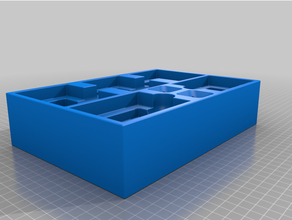 Magia raccolta non autorizzato scatola inserire lavori maniche mtg maghi costa 3d print model - Mito3D