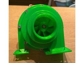 turbine ventilateur 3d print model - Mito3D
