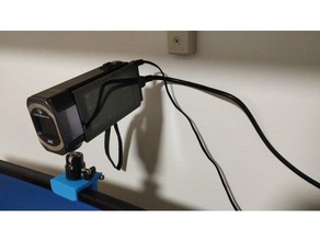 tripod camera screen stand mount webcam 3d print model - Mito3D