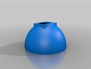uv resin curing dome 3d dlp printer 3d print model - Mito3D