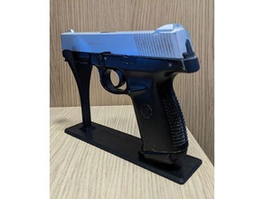 handgun stand airsoft accesories gun guns holder 3d print model - Mito3D