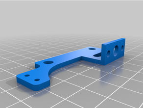 newer x5s carriage plate 3d print model - Mito3D