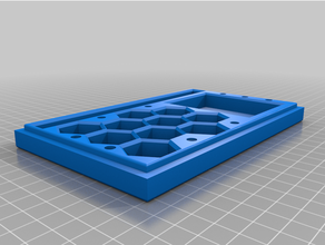 dice box magnets needed storage 3d print model - Mito3D