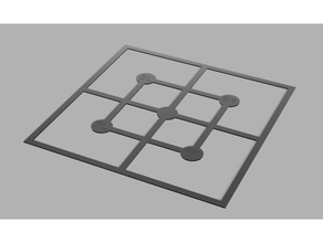 rede a8 anycubic prusa i3 cama teste nivelamento impressão 3d print model - Mito3D