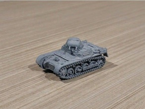 Panzer 1 einfach drucken 3d print model - Mito3D