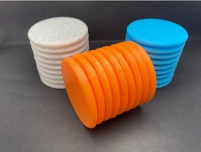 kıpır diskler Bükmek oyuncak meslekle terapi okul duyusal işleme özel Eğitim stres Rahatlama dokunsal bükülme görsel 3d print model - Mito3D