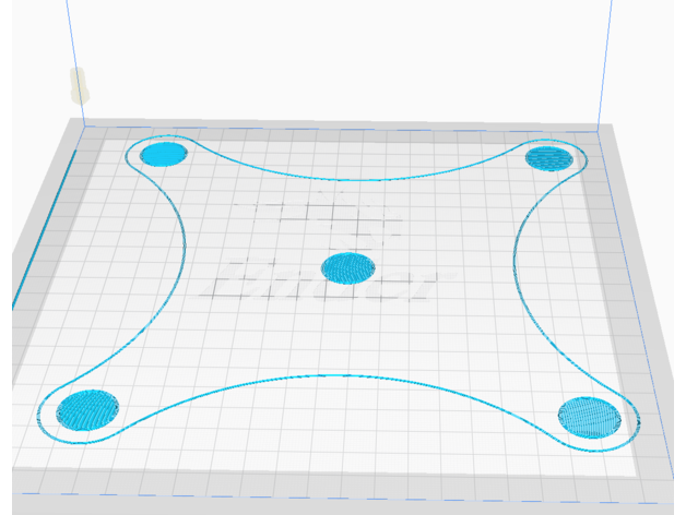 ender 3 refinado cama teste calibração nivelamento pró impressora 3D print model - Mito3D