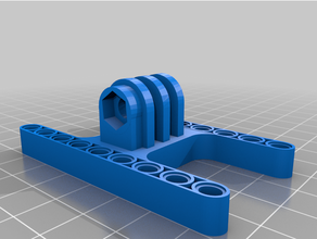 Lego Tecnico gopro monte ender3 v2 engrenagem superior 3d print model - Mito3D