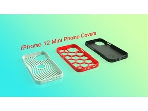 i phone 12 mini Telefono copertina guaina Mela iphone12 Astuccio 3d print model - Mito3D