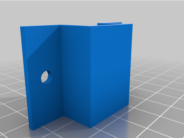 customizable mounting bracket pcbs holes 3D print model - Mito3D