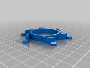 Mispingy Center Spule Adapter 3d print model - Mito3D