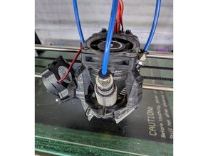 diamond head quick change - prusa style carriage hotend 3d print model - Mito3D