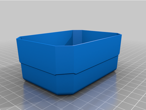 dewalt 10-compartment deep pro small parts organizer divider cup 3d print model - Mito3D