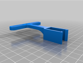 filamento guía rail original mk3s carrete soporte agujero 3d print model - Mito3D