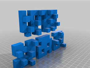 stacker cube puzzle 3d print model - Mito3D