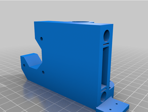 anet a8 x-carriage mount 14mm 3d print model - Mito3D