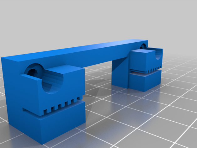 hictop xaxis clamp replacement 3D print model - Mito3D