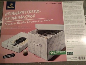 tchibo weihnachtsdeko ordnungsbox mango repuesto 3d print model - Mito3D