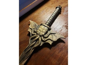 espada cthulhu hp lovecraft lovecraftiano réplica 3d print model - Mito3D
