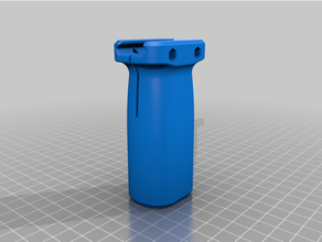 pompa presa medio blaster nerf 3d print model - Mito3D