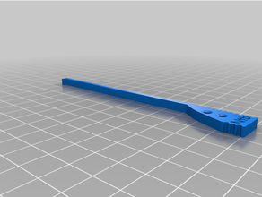 brs réplicant canal espaceur balisong couteaux papillon couteau 3d print model - Mito3D