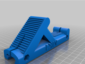picatinny foregrip 1 grip 3d print model - Mito3D