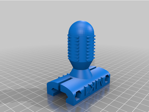 picatinny agarre 4 3d print model - Mito3D