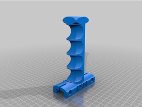 picatinny foregrip 5 3d print model - Mito3D