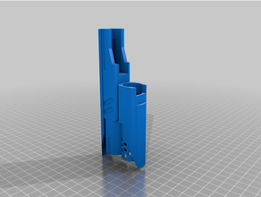 chama barril nerf tiro martelo arma Nerf blaster fogo mod 3d print model - Mito3D