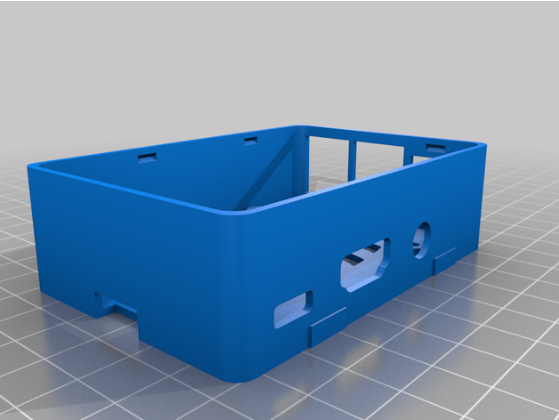 framboesa pi 3b+ estalo transmissão hq Câmera caso bainha Raspberry Pi raspberrypi3 3D print model - Mito3D