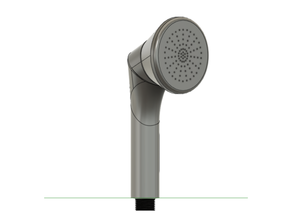 chuveiro varinha banheiro portátil acessórios cabeça 3d print model - Mito3D