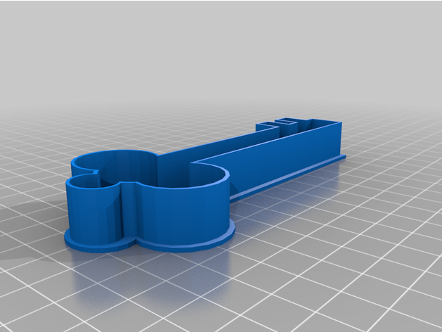 key cookie cutter 3D print model - Mito3D