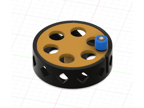 cinghia avvolgitore ancoraggio riavvolgitore per cintura 3d print model - Mito3D