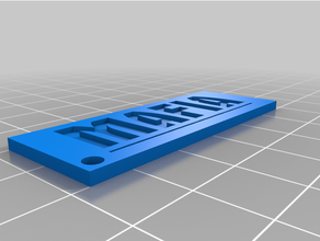 Original Mafia Schlüsselring Logo Schlüsselbund Spiel 3d print model - Mito3D