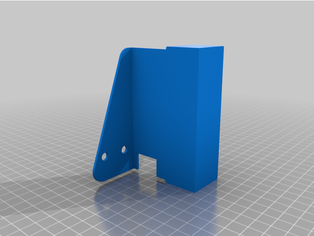 mingda d2 frambuesa soporte 3D print model - Mito3D